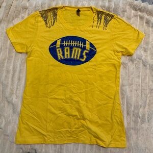 Yellow Rams Graphic T-Shirt